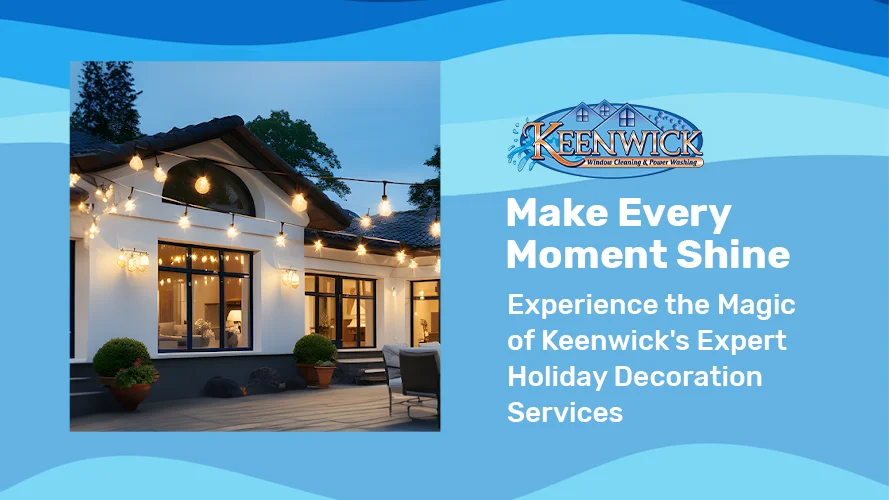 Transform your space with Keenwick's holiday decorations installation in Maryland!